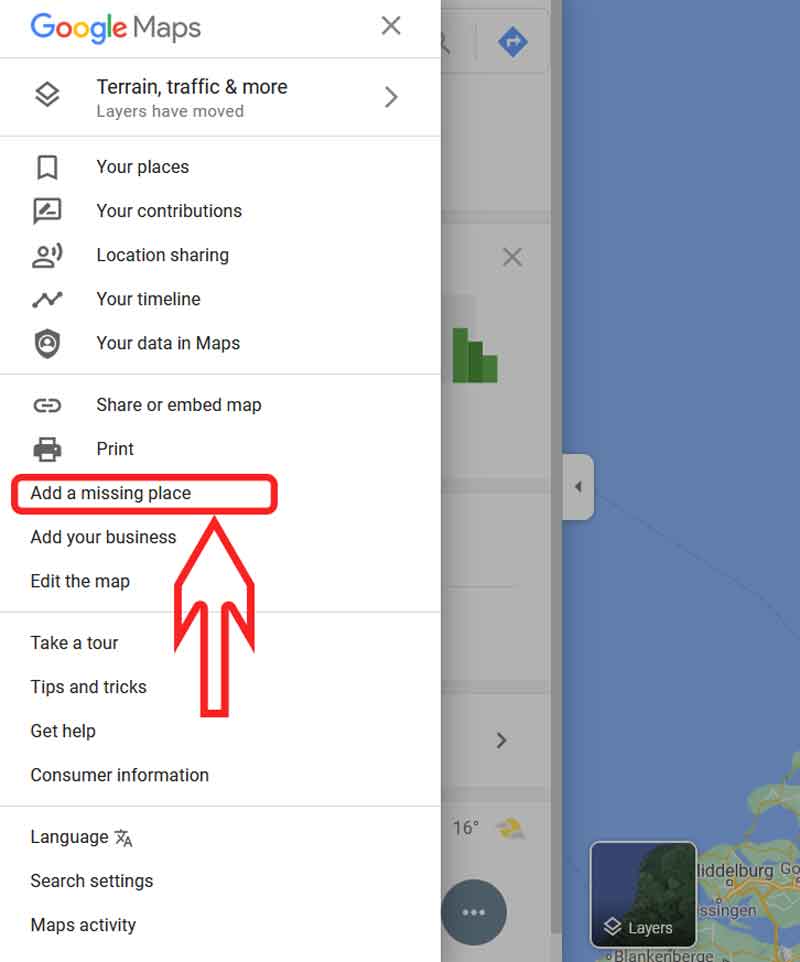 ثبت مکان در گوگل مپ Google Map